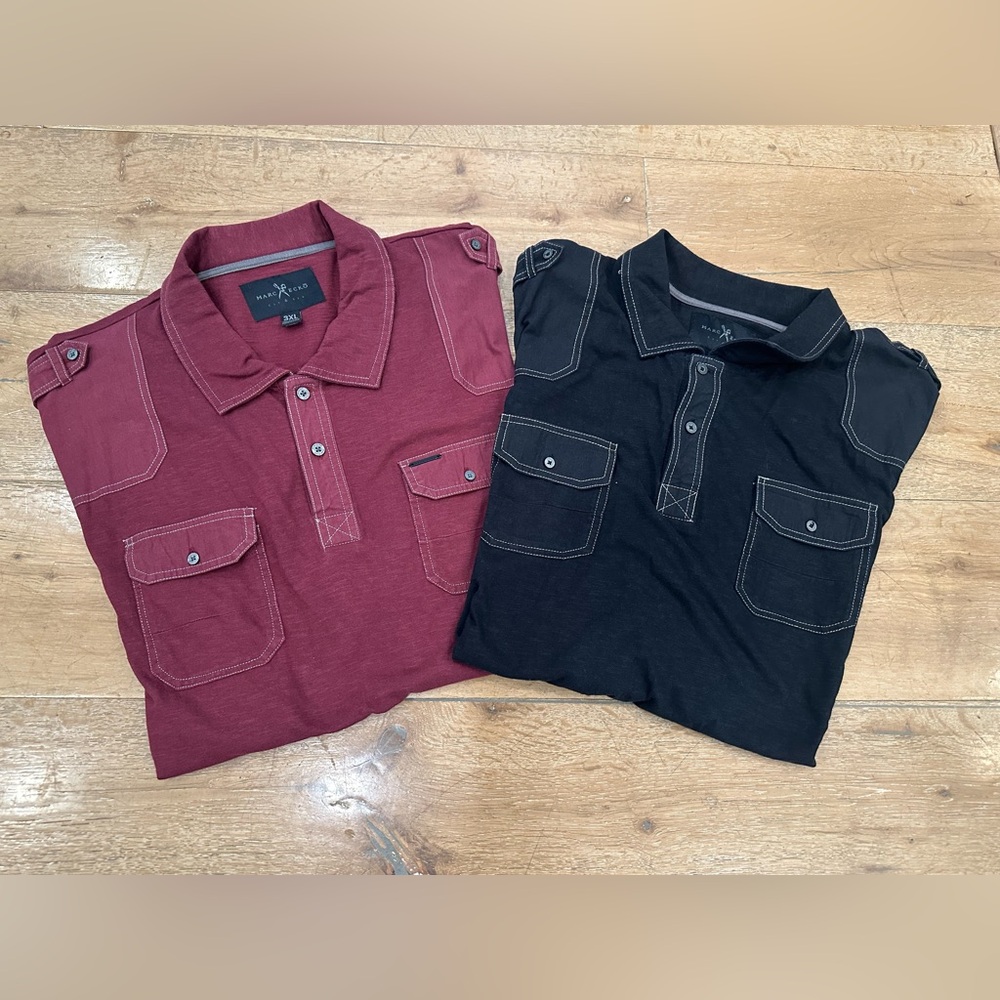 Bundle of Marc Ecko Polo Shirts Size 3XL